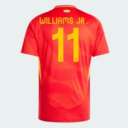 Williams Jr. #11 Spanien Fußballtrikot EM 2024 Heimtrikot Herren